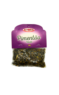 Pimentão Verde Desidratado